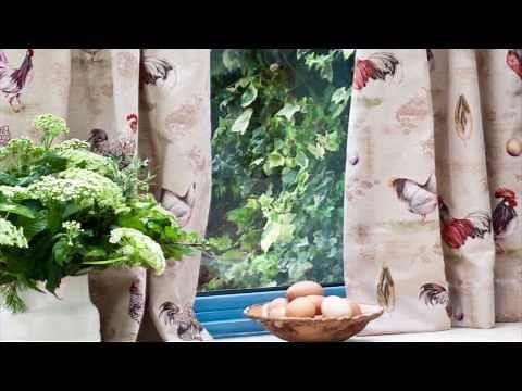Create a gathered heading curtain (by Annie Sloan)