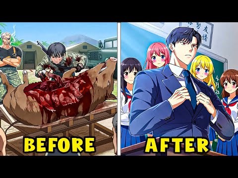 When a LEGENDARY Mercenary Goes Into School to Teach & Girls Love him! - Manhwa Recap