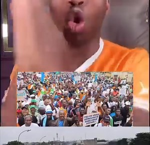 Manifestation potooooo de l'opposition à Yopougon makosso dit ses vérités aux cadres de l'opposition | LADJI BFM TV