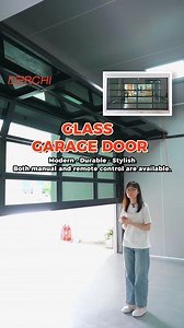1.2K views · 28 reactions | Transform your garage into a modern statement. ✨ Our Glass Garage Door combines style, durability, and smooth operation.  DM us to learn more! #DERCHI #factory #manufacturer #interiordesign #aluminumdoors #aluminumwindows #luxuryhomes #customizedsolutions #designideas #ModernLiving #homedesign #aluminum #housedecoration #modernhome #GarageDoor | Derchi Doors And Windows | Facebook
