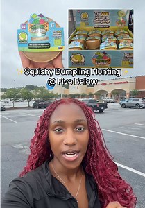 Green Apple Squishy Dumpling Hunt at Five Below: Mystery Unboxing