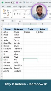 Super Charged Fill Handle in Excel #SinhalaShorts #sinhala #excelsinhala #exceltipsandtricks #ExcelForBeginners #excelshortcuts #Excel #fillhandle | Jifry Issadeen