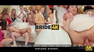 BRIDE4K. All our guests saw me fucking on my wedding
