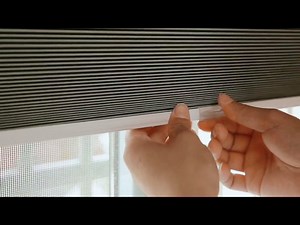 Blackout Windows Blinds Shades Cordless Cellular Shade Room Darkening Honeycomb Blind for Bedroom Home Office 44" W x 72" H White……