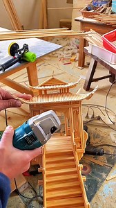 3K views · 17 reactions | Pavilion building model making process-...