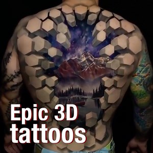 SO COOL: These 3D tattoos look like portals to another world! They are the work of Jesse Rix. | 12 On Your Side
