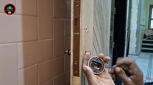 1.2K views | Door Mortiser Lock Machine से Lock कैसे लगाए/सिलेंडर लॉक कैसे लगाए! Door Lock kaise lagayen Part 20 | ssifurniture Didwana | Facebook
