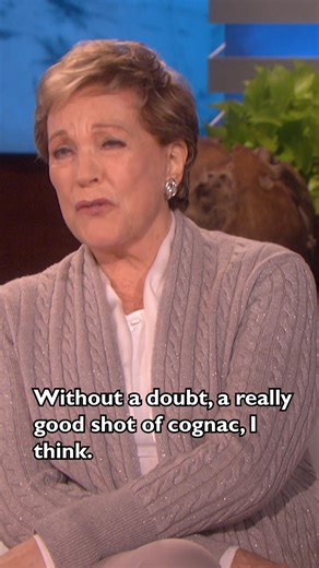 Julie Andrews is a class act, even when she’s talking about an orgy. | Ellen DeGeneres