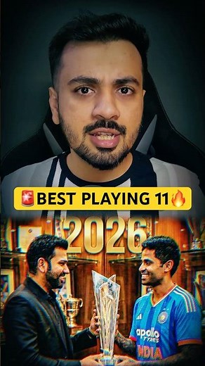 🚨BEST XI for World Cup🤯Suryakumar Yadav Captain Team India Strongest Playing 11🤯T20 WC 2026 Squad