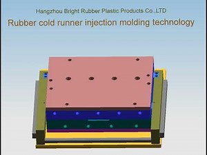 Rubber cold runner injection molding technology for rubber boot