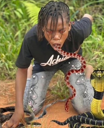 Python girl😱 part 1 #reelsvideo #trendingreels #reelsviral #reels #trend #viral #trending | Vikesh