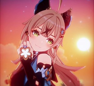 Paws, heart tails… she has so many details🥰#genshinimpact #genshin #kirara