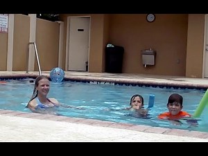 Super Secret pool surveillance video Mom Ethan Chris Nick