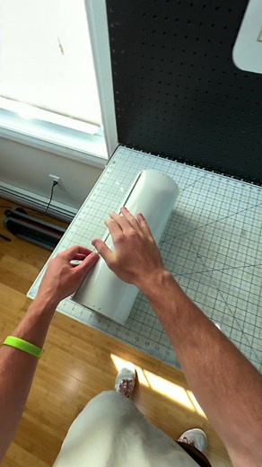 Wrapping a sign #customsigns #satisfying | Rush Decatur