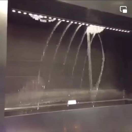 Musical Waterfall in Japan airport. | Music
