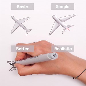 158K views · 71 reactions | How to draw - Easy Plane Drawing✈️ Thanks for watching! Please be aware that this video is for entertainment purposes only and techniques shown should not be attempted at home! | Street Belle Fashion | Facebook