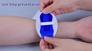 10Pcs Foley Catheter Stabilization Device, Urinary Leg Bag Catheter Tube Holder, Catheter Supplies for Single/Double/Feeding Tube, Adhesive Catheter Urinary Leg Bags Holder,Blue