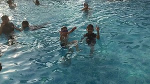 Naked BOYs in the pool