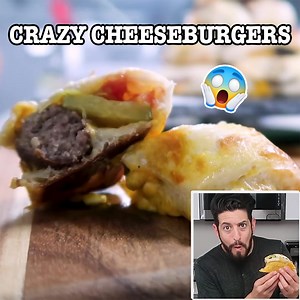 Try These CRAZY CHEESEBURGER RECIPES 🍔🤩 | Josh Elkin