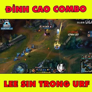 19K views · 313 reactions | Khi Lee Sin 1 tỷ thông thạo chơi URF :v Ảo tung chảo luôn | XTV Network | Facebook