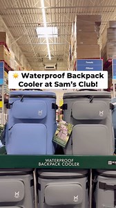 ☀️ These NEW Waterproof Backpack Coolers look so nice! They’re leakproof, fit 24 cans, & keep items cold for up to 2.5 days! It’s $59.76. #samsclub #summer2025 #coolers | Sam’s Club Lovers