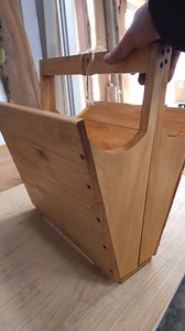 11K views · 51 reactions | How about a picnic bag like this? #woodworkingproject #maker #목공 #diy #木工 | Rough Out Woodworking | Facebook