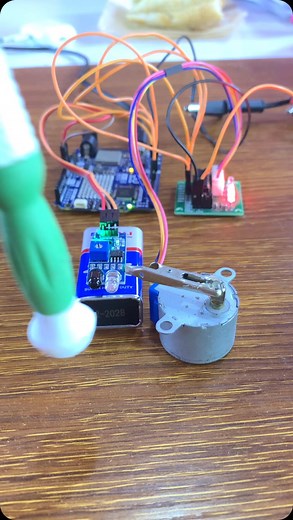 59K views · 762 reactions | Cool project for beginners- Stepper motor + IR Sensor Module #electronics #arduino #technology #robot #arduinoprojects #tech #steppermotor #irsensor | Upload Ideas with Itamar | Facebook