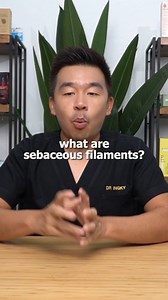 10K views · 33 reactions | What are sebaceous filaments and are they harmful? | Dr Lim Ing Kien | Facebook