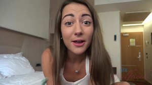 Fresh teen brunette, Lily Adams is getting fucked and moaning from pleasure during an intense orgasm (18 )
