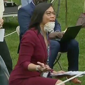 She really said, "Sir, why are you saying that to me specifically?" and Trump was so fed up that he just walked out 🤣🤣🤣 | Dan Bongino