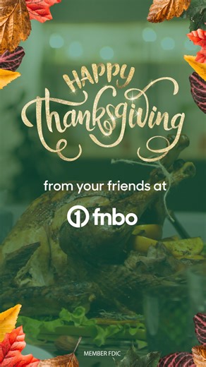 2.7K views · 47 reactions | Celebrate Thanksgiving with us as we express gratitude for our amazing customers, dedicated employees and supportive communities! Wishing you a holiday season filled with joy and warmth. | FNBO | Facebook