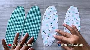 New Design🔥🔥Face Mask No F0g On Glasses 100%| Easy Pattern Face Mask | Máscara 3D | Jeenuchdiy&craft