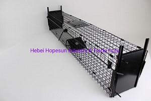 [Hot Item] High Catching Rate Sensitive Reusable Durable Traps Mink Hunting Rat Rodent Cage