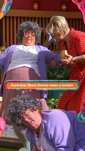 895K views · 5K reactions | An unseen clip of Nana Donna taking yet another fall, but this time, into the hot tub  | Big Brother UK | Facebook