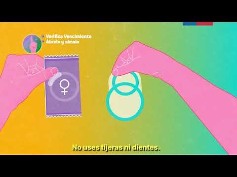 Uso correcto del condón femenino