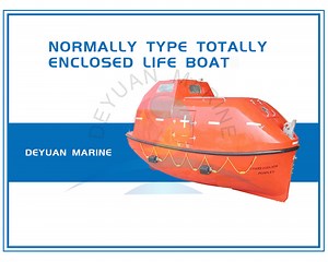 [Hot Item] Totally Enclosed F. R. P Fiberglass Lifeboat Solas Approved