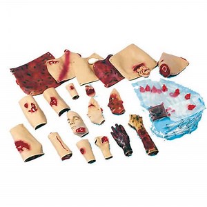 Simulaids Trauma Moulage Kit for CPR/Rescue Manikin