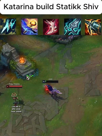 Katarina lifesteal build League of Legends