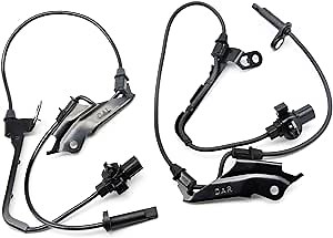 ABS Wheel Speed Sensor Front Left/Right 57455-STX-A01 57450-STX-A01 Replacement for Acura Honda
