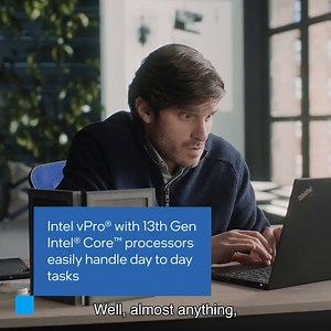 Security is always a priority! Breaking the chain is what matters when people like Hank keep forwarding malicious links to everyone in office. Fortunately, offices that have #IntelvPro can have the IT intervene immediately. | Intel