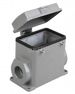 [Hot Item] Ha-050 50 (2*25) Pins Inserts Hood and Housing 10A Heavy Duty Connector with Plastic Mould, Hot Runner Controller