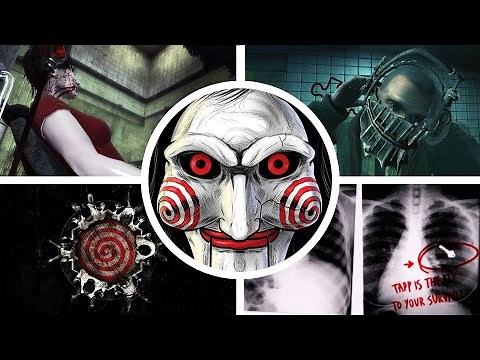 Saw - All Trap Escapes + Both Ending