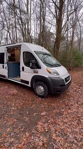 7.7K views · 62 reactions | Let’s check out a custom Ram Promaster camper van conversion by Rourke and Rebecca. Built on a 21 foot platform this RV features twin beds that convert into a queen that is also a dinette a center galley kitchen, a shower with toilet and lots more. #campervan #vanlife #promastercampervan | New Jersey Outdoor Adventures with Patrick | Facebook