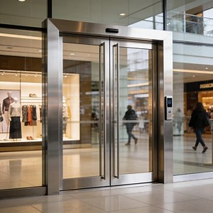 [Hot Item] School Classroom, Library & Gymnasium Stainless Steel Security Door