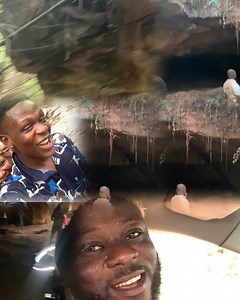 Our visit to Ogbunike Cave sometime ago.. Nature is beautiful, I love Nature God's the Greatest ❤️ | AKU TV