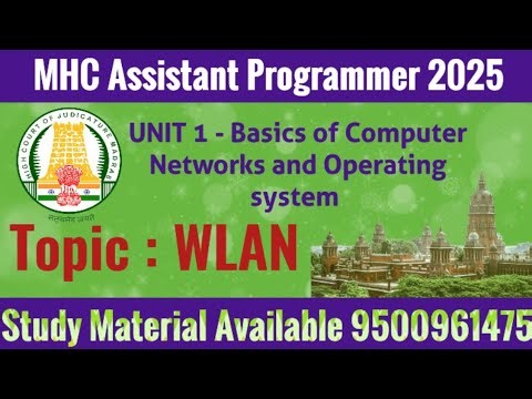 MHC assistant programmer WLAN important question and answer