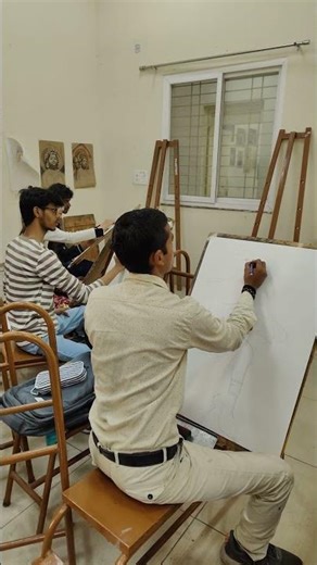 Full figure Model study | Faculty of Visual Arts| BHU