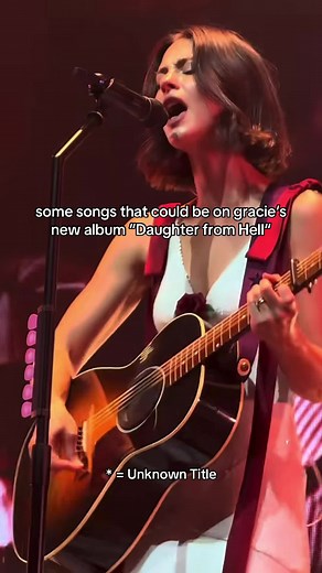 Daughter from Hell Out July 17 🥹❤️ #gracieabrams #daughterfromhell #ga3 #gracieabramshq @GracieAbramsHQ #gracieabramsinbetween idea from: @camden☆