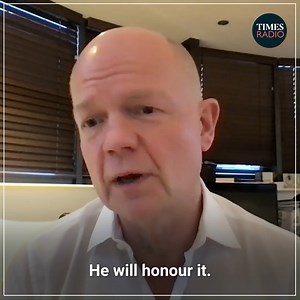 17 reactions | “Whatever he's going to sign up to with the home secretary today, I think you can at least rely on the Rwandans to honour that.” William Hague defends the Rwandan President Kagame on #TimesRadio. | Times Radio | Facebook