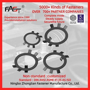 [Hot Item] Durable Round Nut Lock Washer for Secure Fastening Solutions